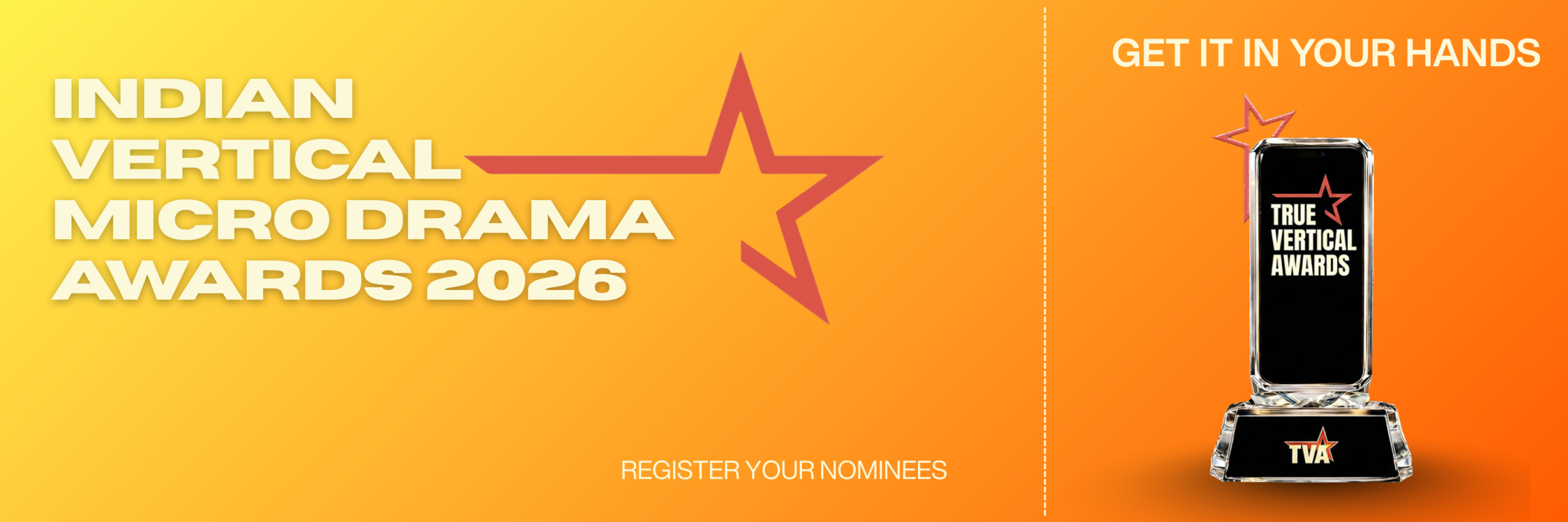 registration page indian vertical micro drama awards 2026